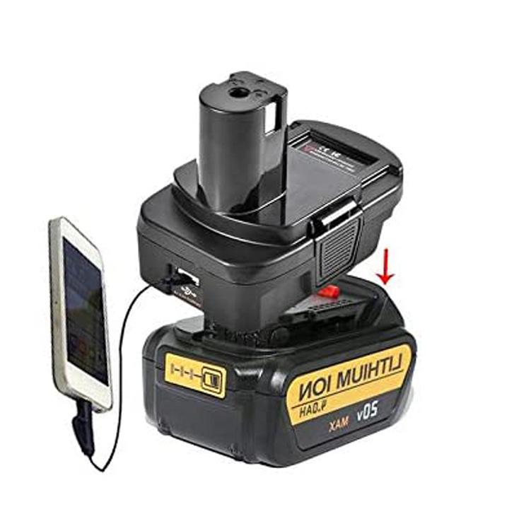 BPS18RL MT20RNL DM18RL Adapter for Dewei, Miwachi, Makita, Black & Decker