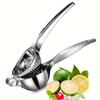 Stainless Steel Manual Citrus Fruit Press , Compact Handheld Citrus Juicer for Oranges, Lemons, Limes , Durable Kitchen Tool for Fresh Juice,