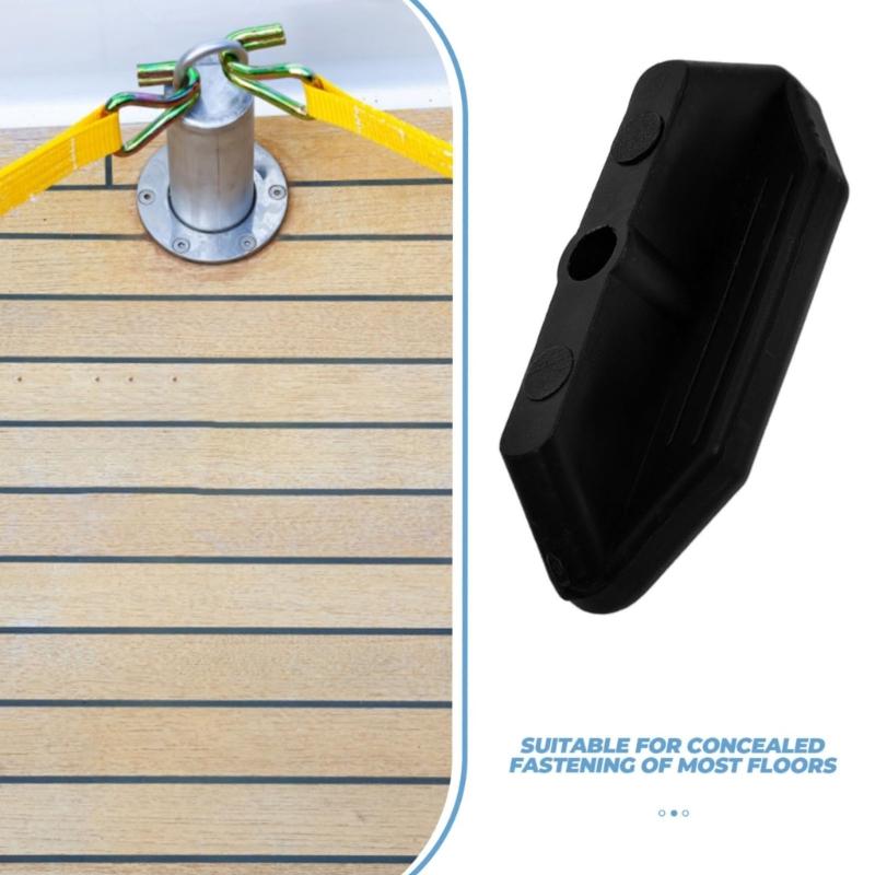 Durability Plastic Deck Clip Corrosions Resistant Decking Brackets For Composite Flooring Hide Fastener Installation