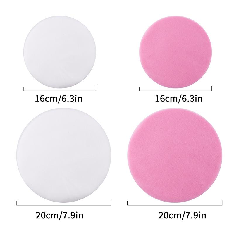 100/200 Blatt Vliesstoff Nagelsauger Filterpapier Filter Staubfänger Ersatz Nagelsaugen Ultradünner Filter