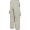 adidas Logo Print Mid-Rise Drawstring Casual Pants Men Bottoms Light-Gray JI9819