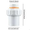 Pool Sand Pump Connector ,Water Tube Adapter, Easy To Use ,Swimming Accessories Joint ,