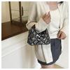 New Chinese Style Bucket Bag Fashionable Crossbody Shoulder Purse for Women CLE