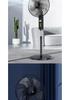 Diamond Electric Fan 2026: Low Noise, High Wind, Versatile for Bedroom, Desk, or Living Room