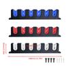 6-Rod Fishing Rod Holders Wall-mounted Horizontal Rod Stand Fishing Accessories