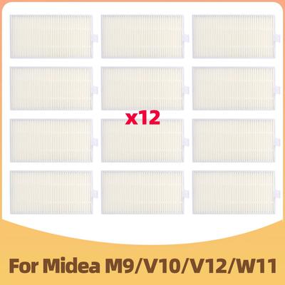 Fit For Midea M9 / V10 / V12 / W11 Robot Vacuum Cleaner Hepa Filter Spare Parts Accessories Replacement Consumables