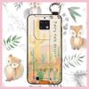 Phone Holder Wristband Phone Case For Oukitel WP6 Oil Painting Soft case Fashion Design Protective Kickstand Anti-knock