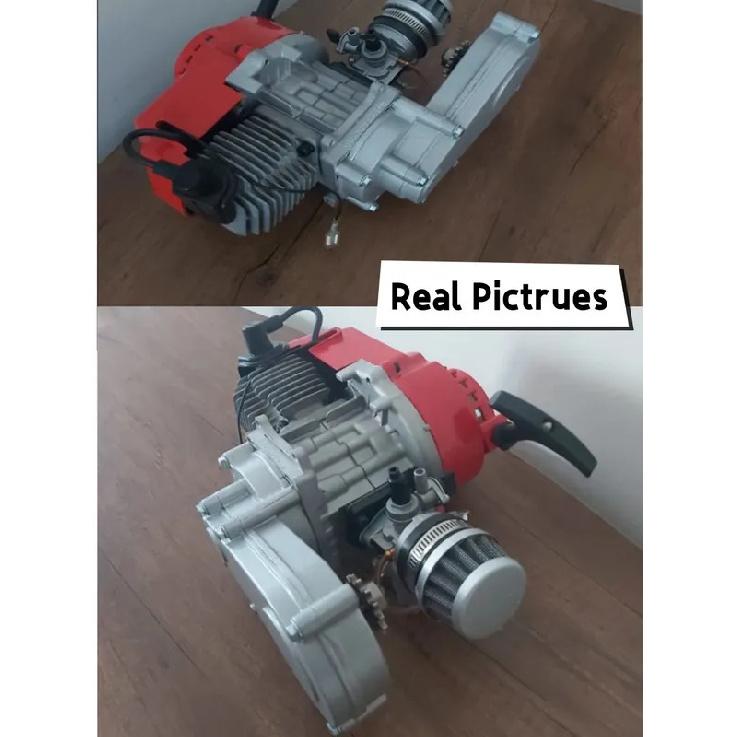 NEW 2 Stroke  Engine Motor with Carburetor Air Filter Gear Box  Most Air-cooled Mini Off-road Vehicles