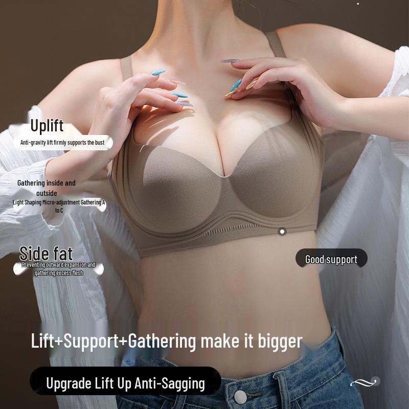 Seamless Push-Up Bra: Wire-Free, Lifting, Breathable, Comfortable, Fashionable, Sexy for Women