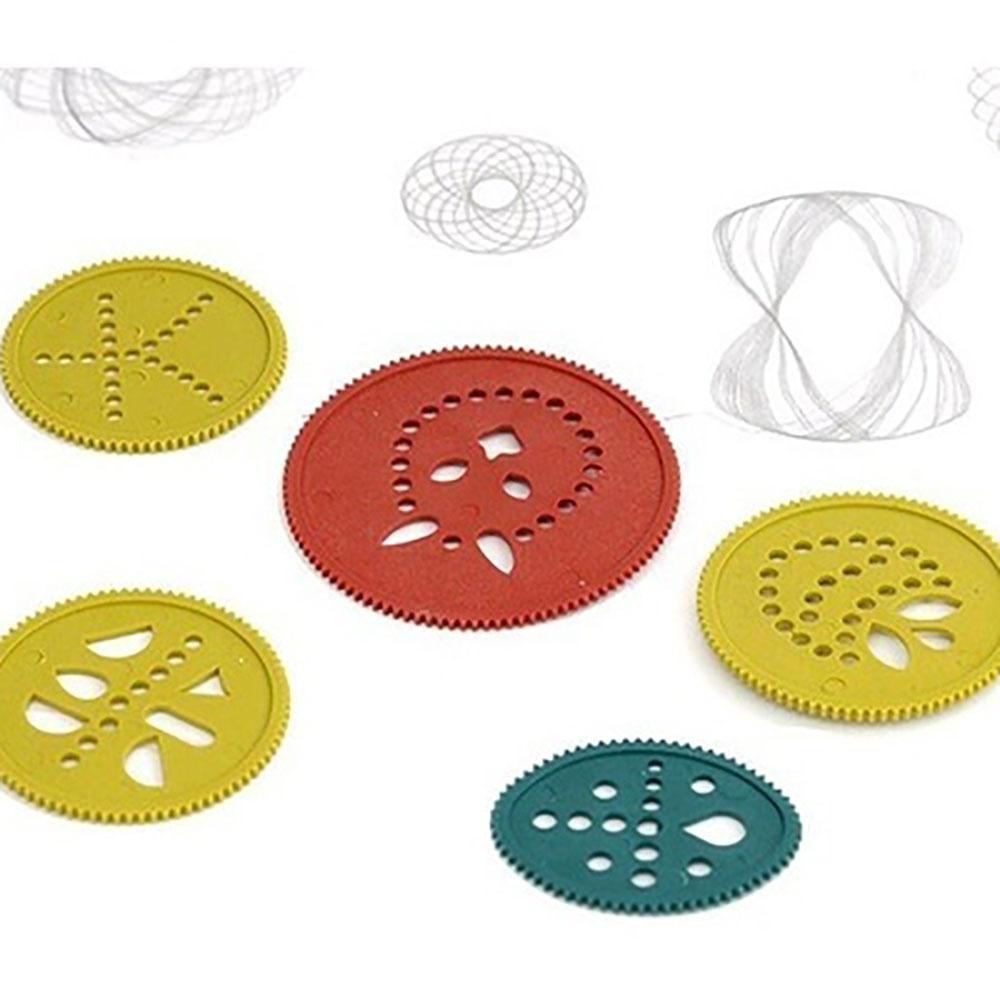 Students Kids Toys Drawing Board Magic Sketchpad Multifunctional Ruler Geometric Spirograph
