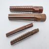2PCS/Set MT0/MT1/MT2/MT3/MT4 Hand Reamers Set Steel Fine/Rough-Edge Taper Reamer Set  Finishing