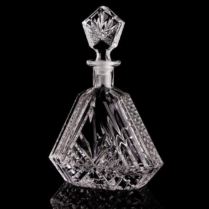 Flavinmci European Style Thickened Crystal Glass Wine Bottle