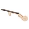 Violin Neck Maple with Ebony Fingerboard Black 4 4 Musical Instrument Accessories Violin Neck