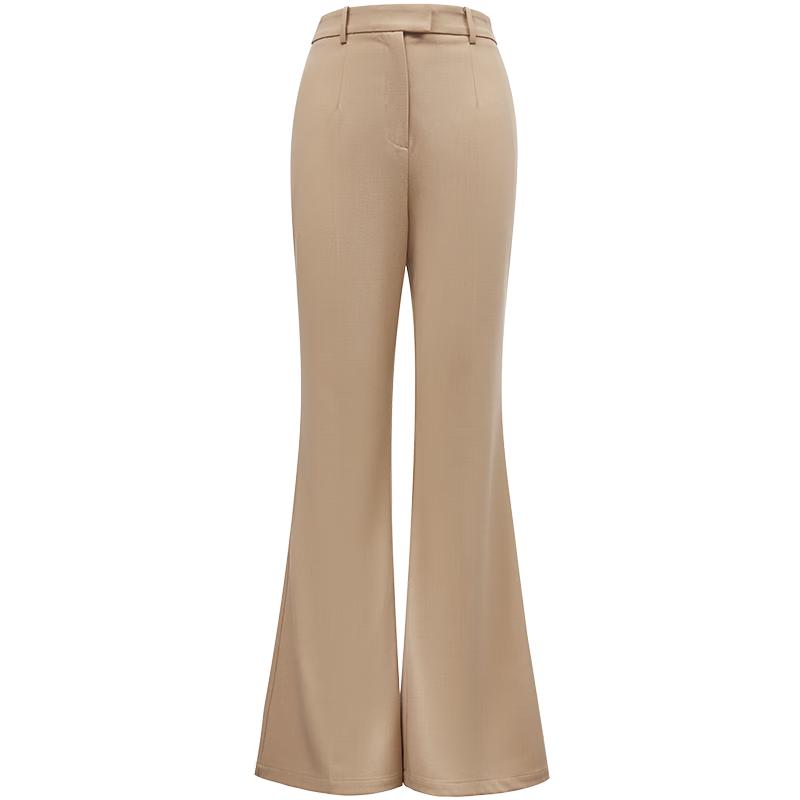 VEROMODA Women's High-Waisted Flared Lyocell Blend Casual Pants