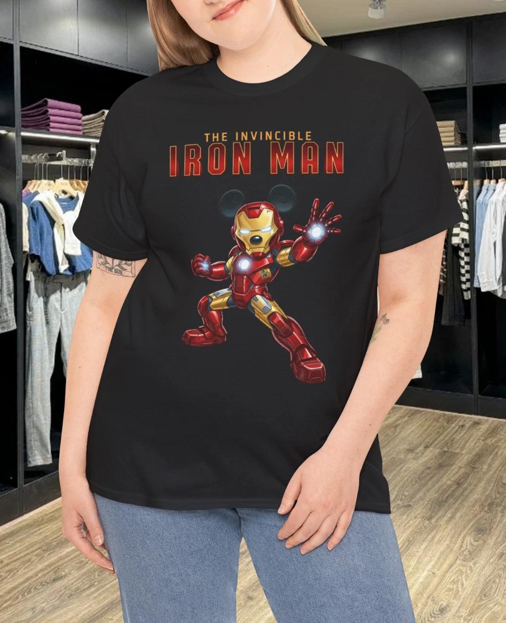 Men s and Women s T-shirts Disney 100 Mickey Mouse as Iron Man Mashup T-Shirt XXXL