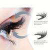 Magnetic Eyelashes,Reusable Magnetic False Eyelashes 3D  Extension Soft Individual False Eyelashes No Glue With Tweezers