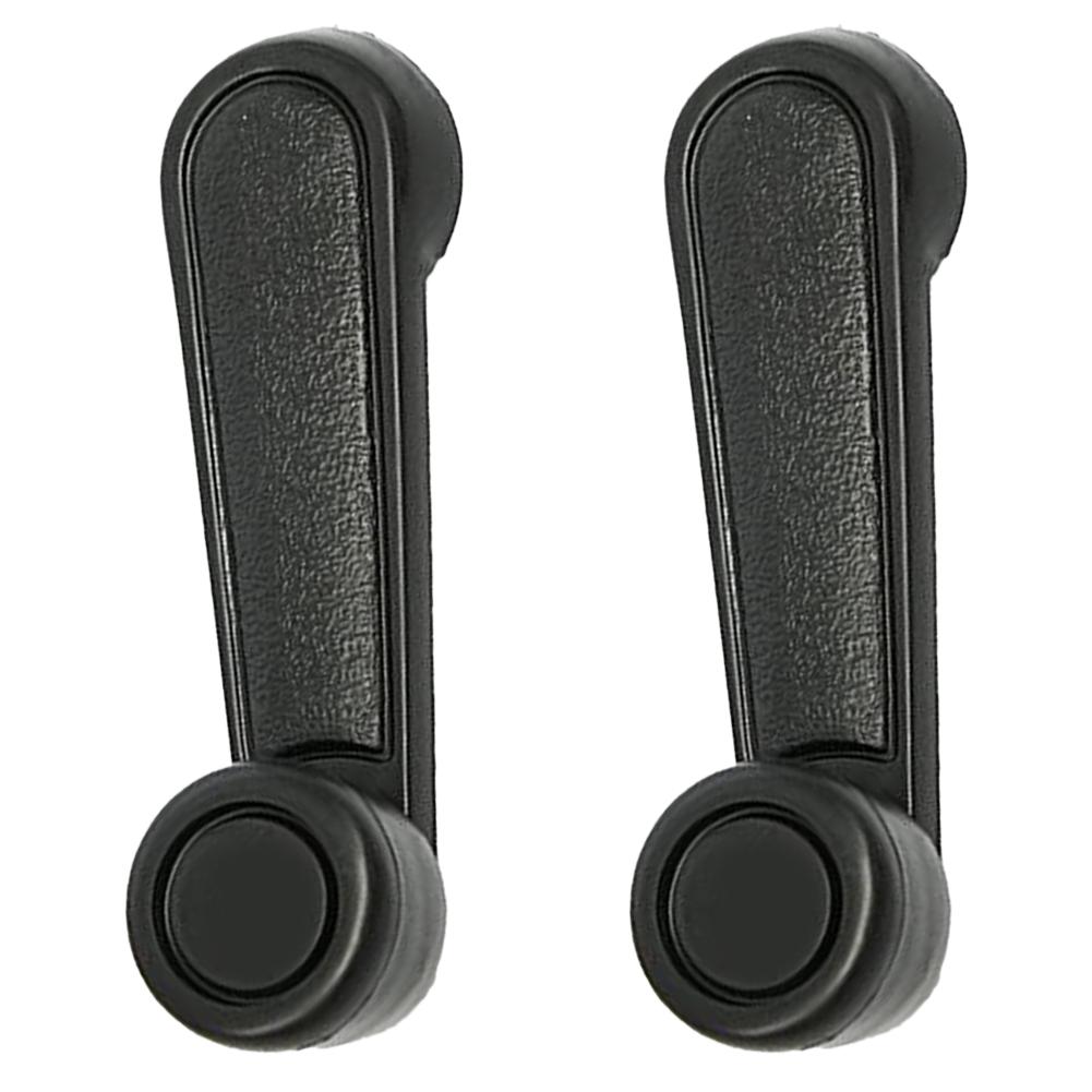 Black Car Door Glass Winder Crank Door Handle Door Lever For Suzuki For Swift Professional Auto Parts Plastic Brand New Easy Ins