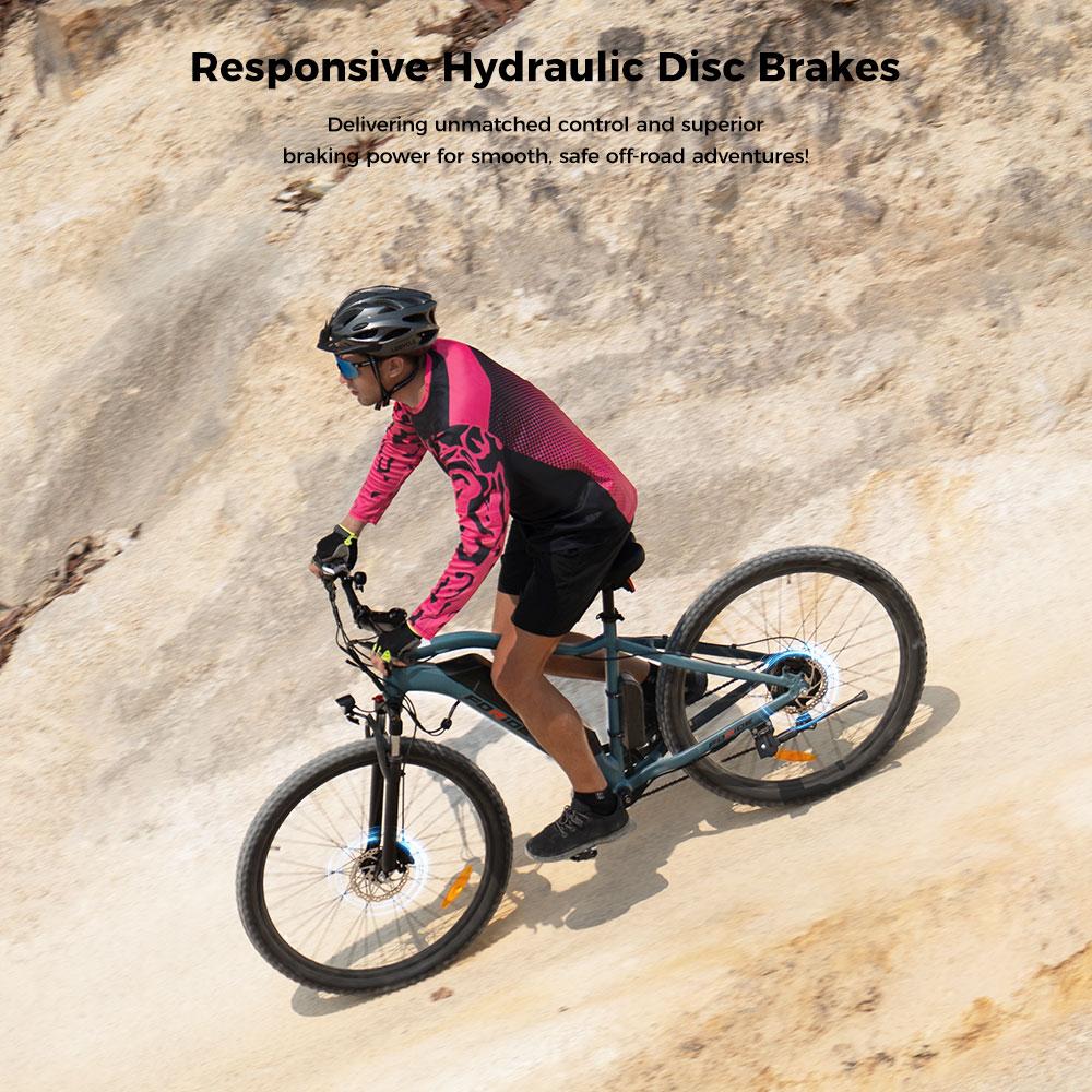 Foride Xtremer 3 250W 576Wh E-Bike mit 29”×2.4” Mountainbike-Reifen und 120km Maximalreichweite