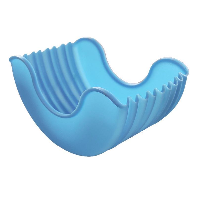 Retractable Hamburger Holders Hamburger Fixed Box Sandwich Burger Clip Rack Washable Silicone French Fry Hamburger Sauce