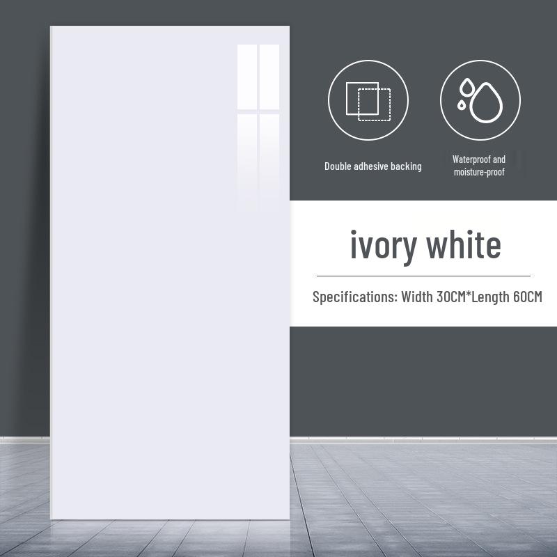 Waterproof Self-Adhesive Marble Tile Sticker for Wall Renovation