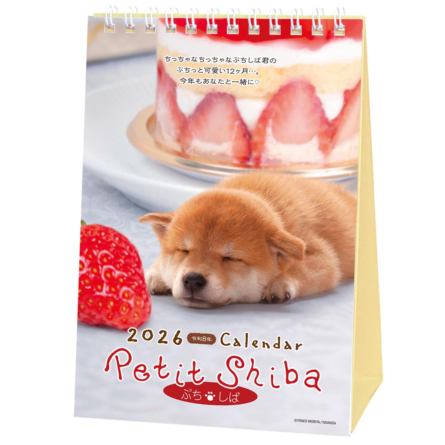 

Active Corporation 2026 Desktop Petit Starts January 2026 Calendar, Shiba, 26ACL-545,