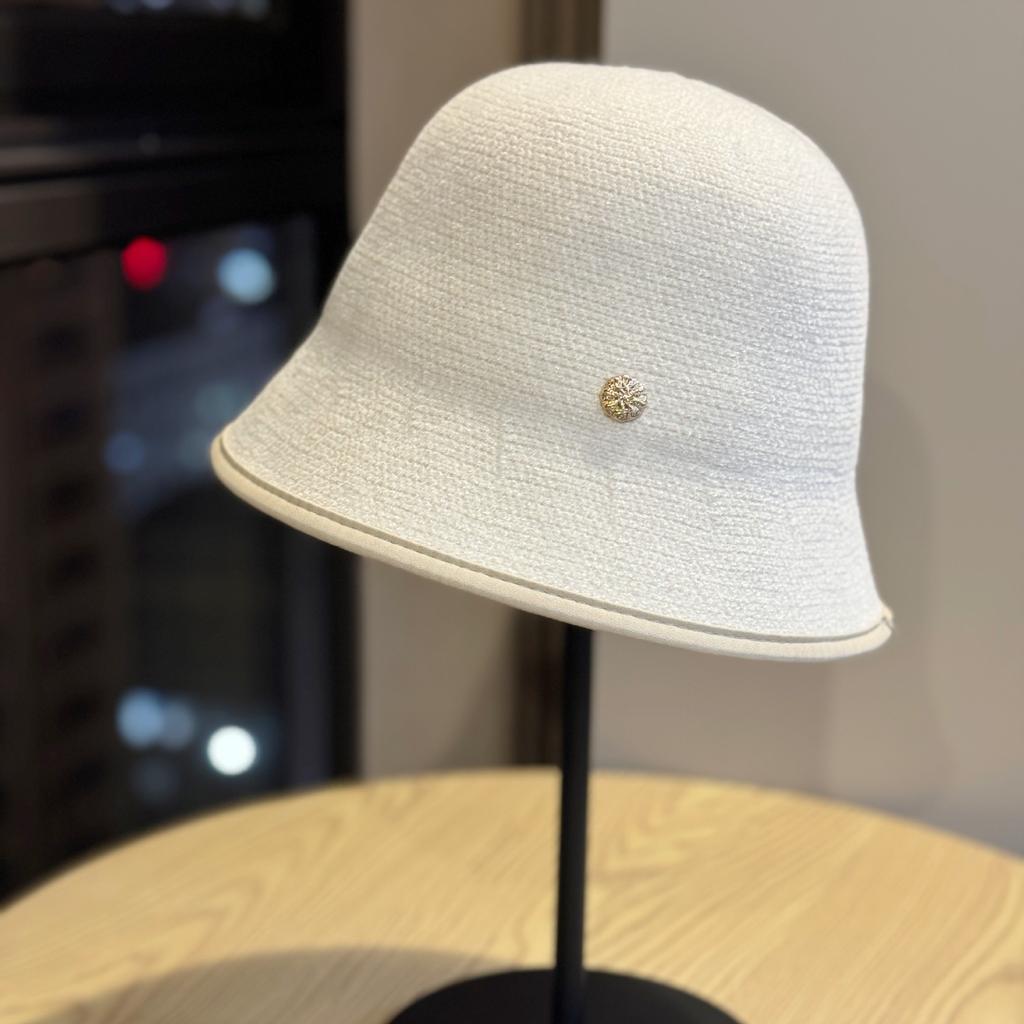 Autumn and Winter Korean Style Face-showing Small Fashionable Warm and Cold Proof Woolen Hat with Large Head Circumference