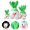 11-23.6in Radish Green Plush Toy Kids Gift Soft Stuffed Doll Pillow