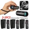 2-5PCS Mini Monocular Portable Telescope Outdoor Camping Handy Optics Scope Large Eyepiece Monocular for Sightseeing Travel