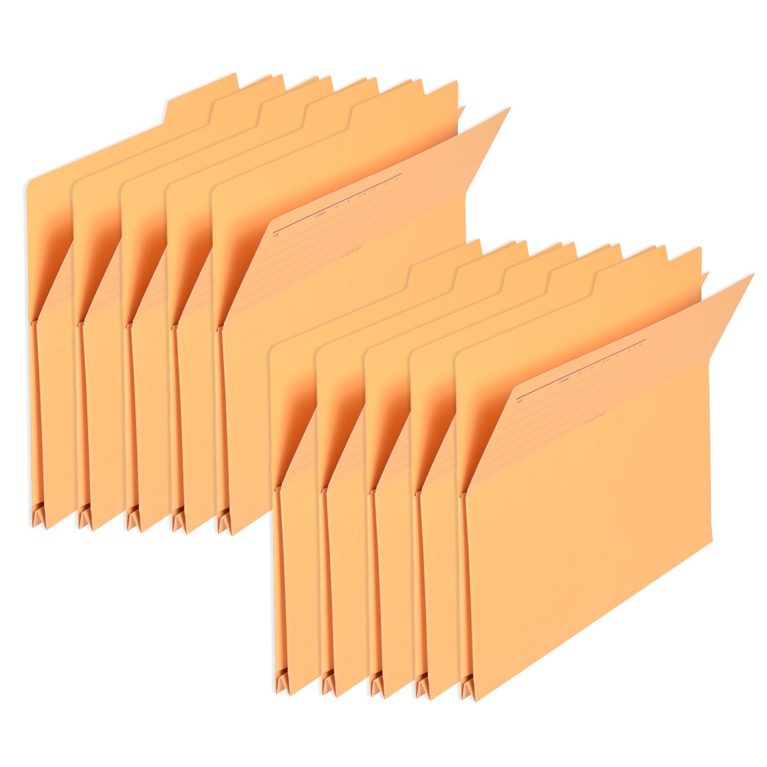 

Plus Takeout Folder A4 Horizontal Yellow 10 sheets FL-061PF 87-137×10 жёлтый