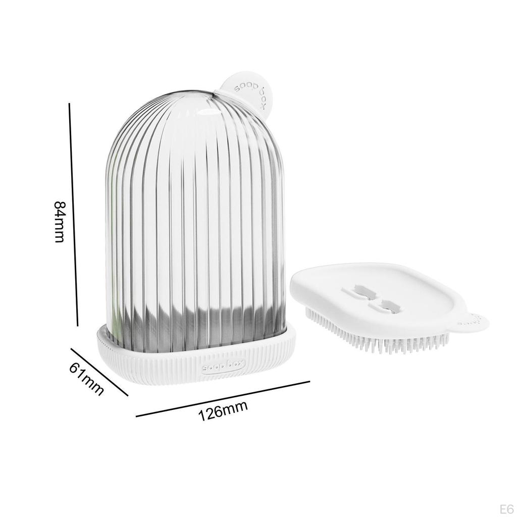 Portable Soap Container for Travel - Keep Your Dry and Clean