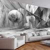 Sphere 3d Ball Stone Cement Wall Wallpaper Restaurant Bar Ktv Living Room Space Wall Mural