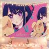 Japanese Anime Tapestry Polyester Fiber Wall Hanging Cloth Hoshino Love Fans Support Bedroom Dormitory Photo Background Cloth