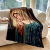 1PC The Virgin Mary in prayer Print Blanket Warm Soft Fluffy Kids and Adult Sofa Bed Throw Blanket Outdoor Travel Camping RV