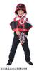 Uchuu Sentai Kyuranger Shishi Red Transformation Cape Costume Accessory for Boys