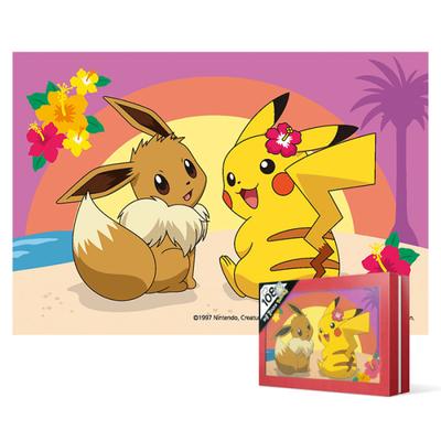 Puzzle 108 elementów - Pokemon Aloha (mała ramka na zdjęcia), popularna koreańska łamigłówka