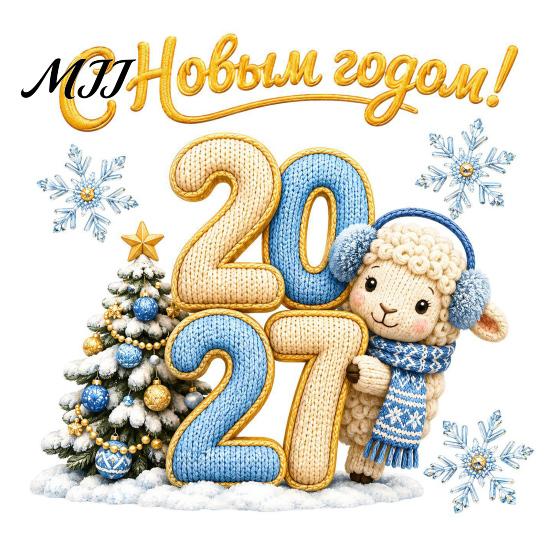 Holiday Home Window Ornaments Christmas Lamb Cling, 2027 New Year Russian Static Sticker with Knit Texture for Tree Snowflake Decals Decoration,