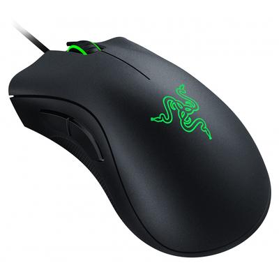 Razer DeathAdder Essential Gaming Mouse Wired 5 Buttons 6400 DPI Optical Sensor Ergonomic Shape New Firmware Applicable Version RZ01-02540100-R3M1-N