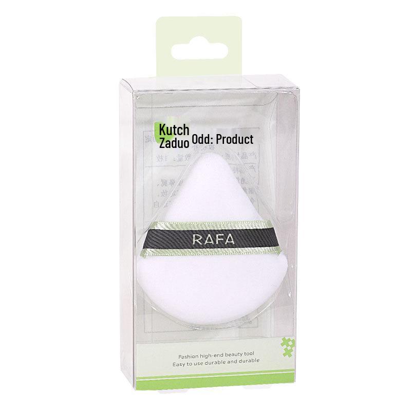 

Kaqiduo Double-Sided Triangle Suede Powder Puff for Loose or Pressed Powder