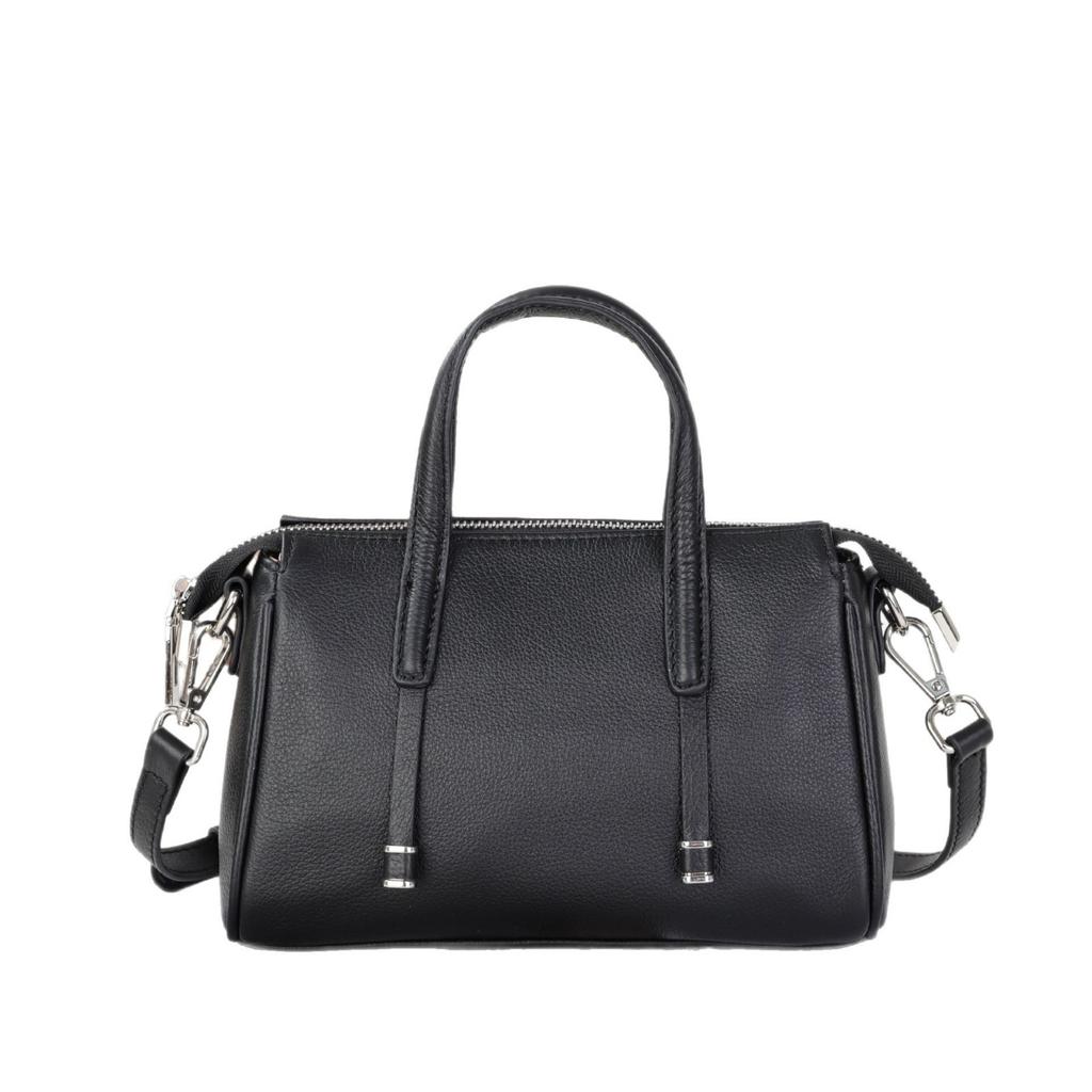 Automne Naturel Première Couche Cuir de Vache Sac à Bandoulière Messager pour Femmes Grande Capacité Mode Polyvalent Simple Sac Fourre-Tout à Fermeture Éclair Cuir Souple