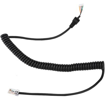 Durable 8900R Speaker Mic Hand Microphone Replacement Cable Cord Wire Fit for Yaesu