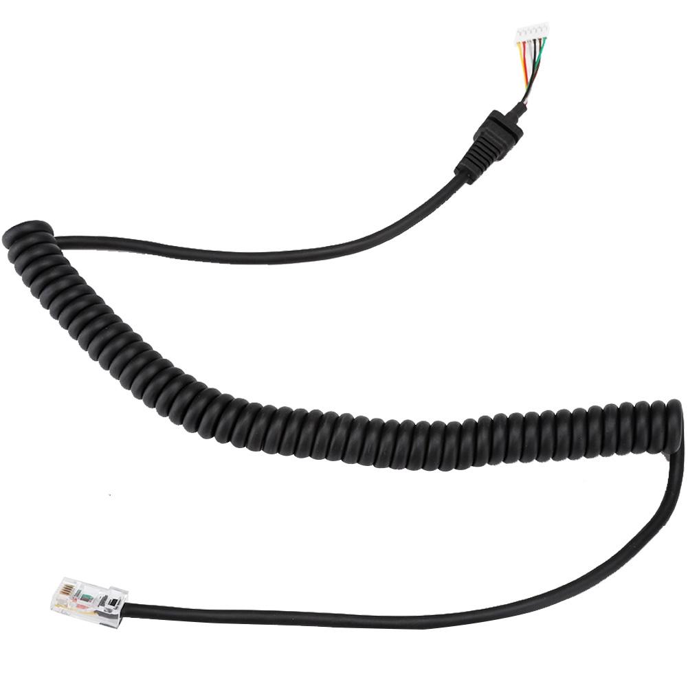 Diyelecs Durable 8900R Speaker Mic Hand Microphone Replacement Cable Cord Wire Fit For Yaesu