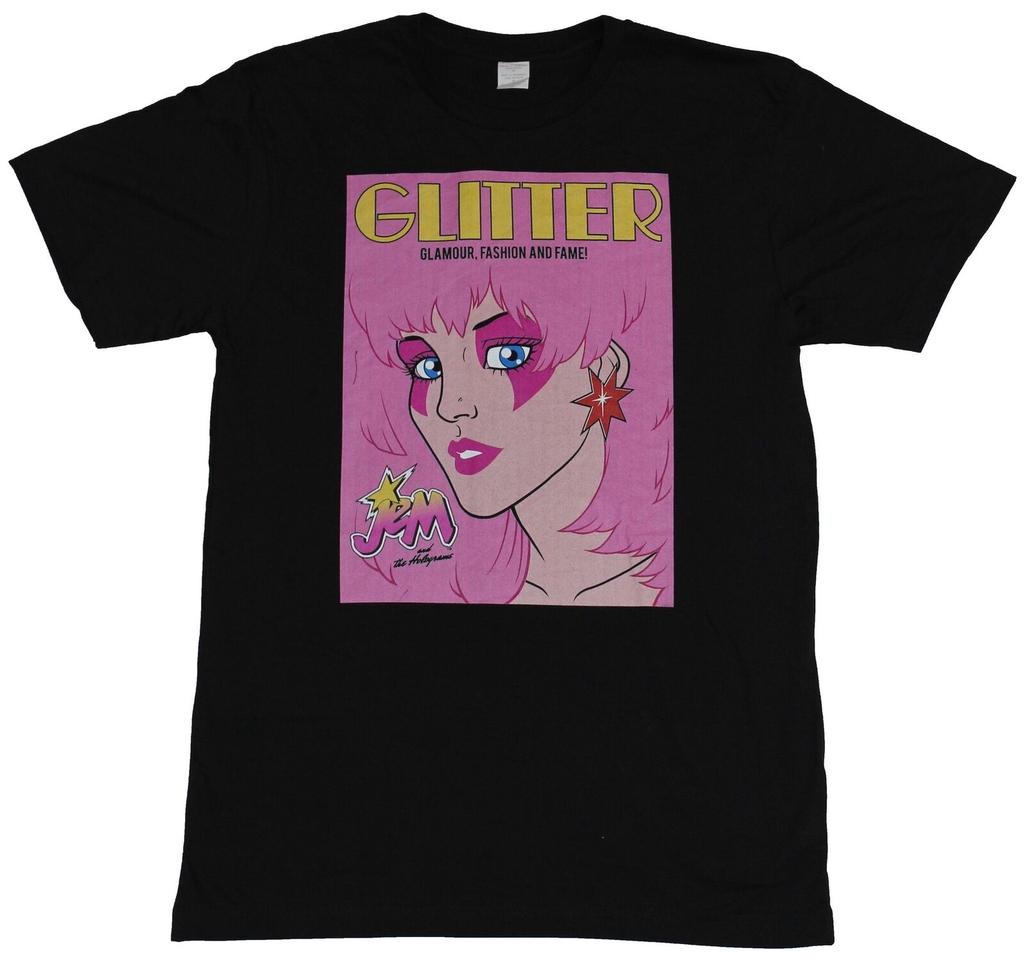 Buy Jem Mens T Shirt Glitter Glamour 