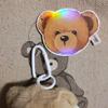 [USED] TEDDY ISLAND Teddy Island Plush Keychain (Sitting)