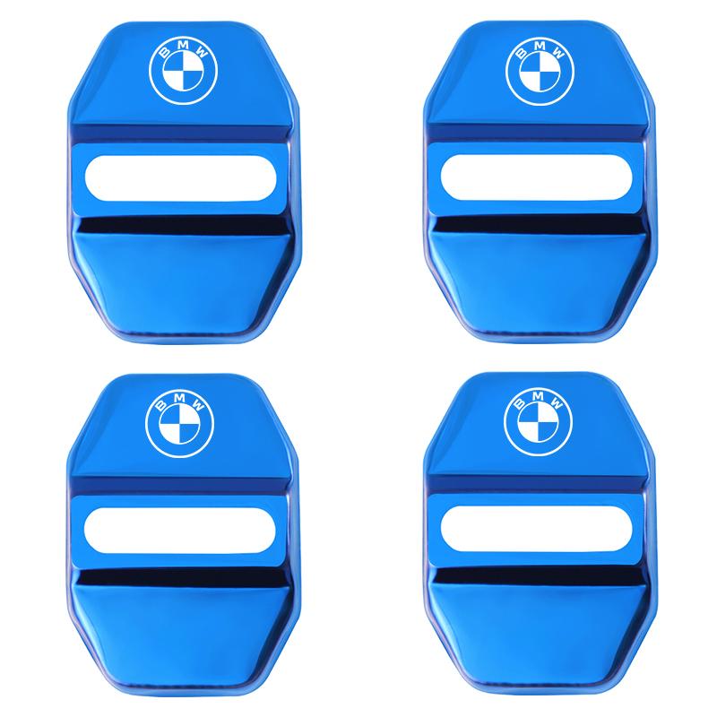 For BMW M X1 X3 For BMW X1 X2 X3 X5 X4 X6 X7 G30 G20 G32 G11 G12 F40 F30 F20 F10 F34 F07 F44 Sticker 4Pcs 3D Car Door Lock Cover Accessories