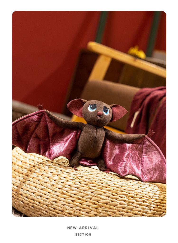 Halloween Cross-Dressing Vampire Bat Plush Toy Decoration