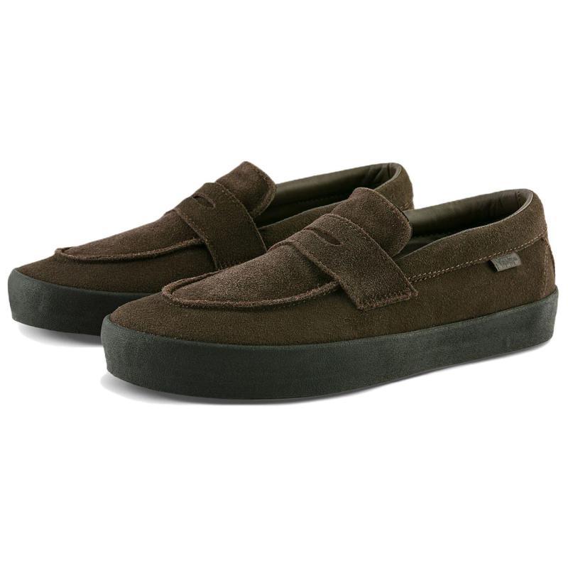 Vans Loafer Skateboard Shoes Unisex Brown Sneakers VN000VA6Y49