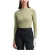 FILA Golf Series Simple Fashion Casual Sports Golf Versatile Comfortable Elegant Slim Fit Knitted Long Sleeve Sweater Women sweater A11W615407FBG