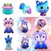 Squeezeable Unicorn Toy Slow Rebound Pu Foam Cartoon Style