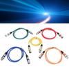 5PCS XLR Male to Female XLR to XLR Microphone Cable 3 Pin Color Coded Mic Patch Cord  for Mic Mixer