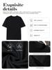 Men Basic Crew T Shirt Short Sleeve Cotton Solid Color Casual Round Neck Tee Top Soft Breathable Summer Essential Clothing